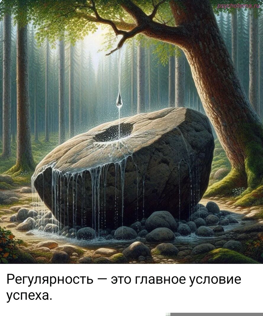 ПОСТОЯНСТВО- УСЛОВИЕ УСПЕХА